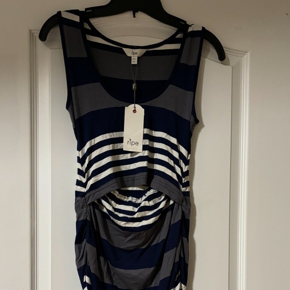 BNWT Ripe maternity nursing dress sleeveless XS - Picture 1 of 2
